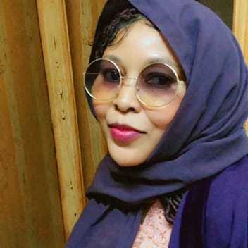 Dorcas, Kenyan nanny, in Riyadh