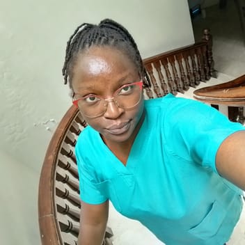 Fridah, Kenyan elder-care worker, in Riyadh