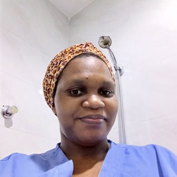 Joyce, Kenyan nanny, in Riyadh