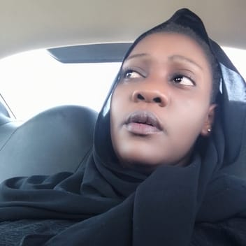 Sarah , Kenyan nanny, in Saudi Arabia