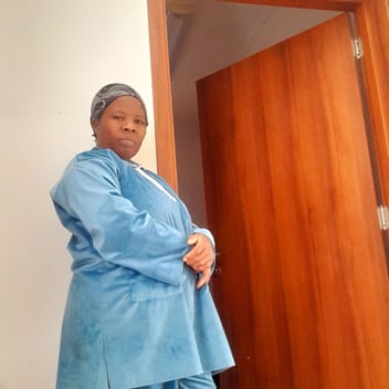 Ruth , Kenyan nanny, in Riyadh