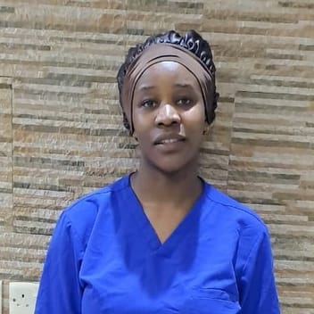 Sharon , Kenyan nanny, in Riyadh