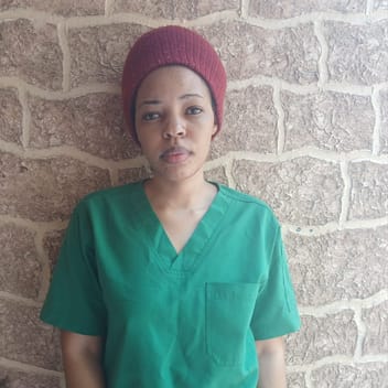 Christine , Kenyan nanny, in Riyadh
