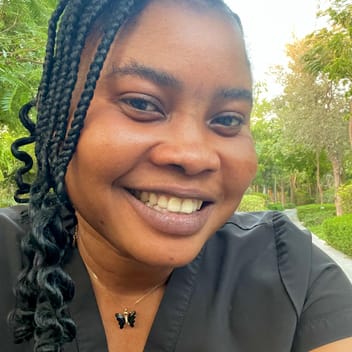 Janet, Ghanaian nanny, in Sharjah