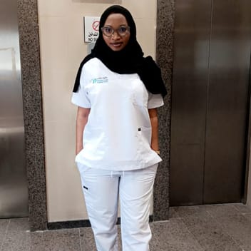 Alice, Kenyan nanny, in Riyadh
