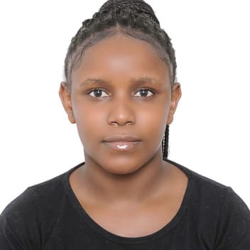 Sally, Kenyan nanny, in Sharjah