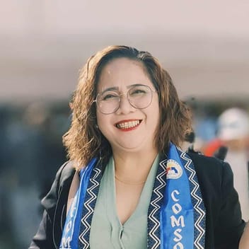 noriely, Filipino elder-care worker, in Riyadh