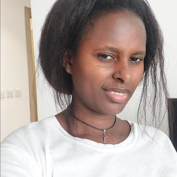 Kililawit, Ethiopian driver, in Dubai