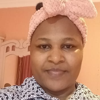 Caroline, Kenyan elder-care worker, in Riyadh