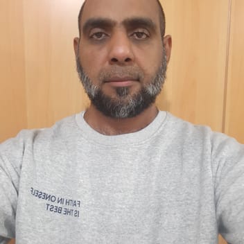 Abdullah Yousaf, Pakistani driver, in Jeddah