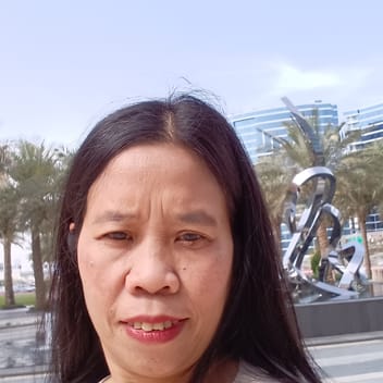 Rosemelita, Filipino elder-care worker, in Dubai
