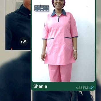 Peace , Ugandan nanny, in Riyadh