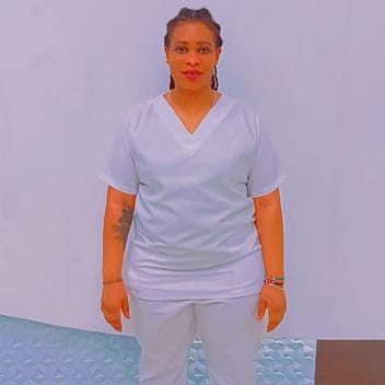 Getry , Kenyan nanny, in Qatar