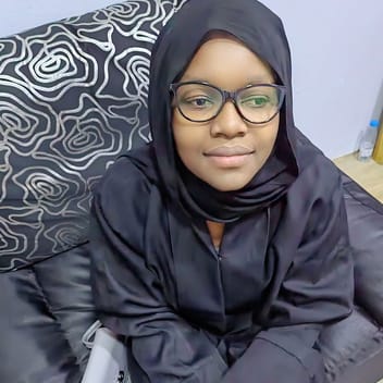 Amina , Kenyan nanny, in Riyadh
