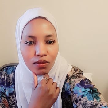Mercy , Kenyan elder-care worker, in Saudi Arabia