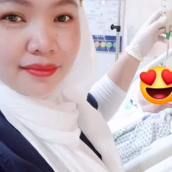 Saphia , Filipino elder-care worker, in Jeddah