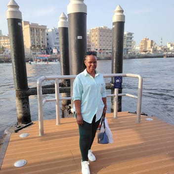 Namara , Ugandan nanny, in Dubai