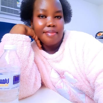 Omona, Ugandan elder-care worker, in Riyadh