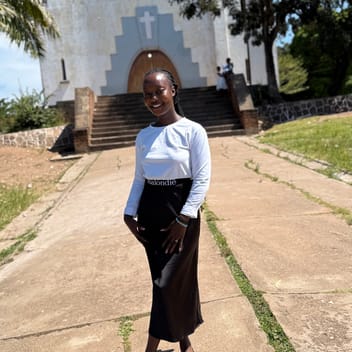 Esperance, Burundian nanny, in Qatar