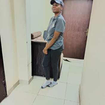 Karembo , Kenyan nanny, in Riyadh
