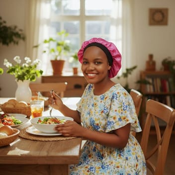 Nakiganda, Ugandan nanny, in Qatar