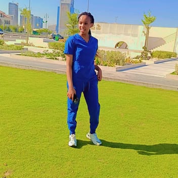 Elizabeth , Kenyan nanny, in Dammam