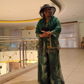 Grace, Kenyan nanny, in Jeddah