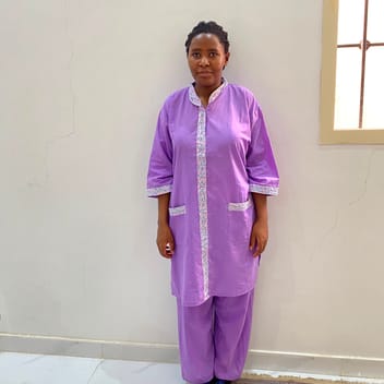 Gorret , Ugandan maid, in Riyadh