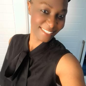 Emima , Ugandan driver, in Dubai
