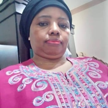 Ruqayq, Ugandan elder-care worker, in Saudi Arabia