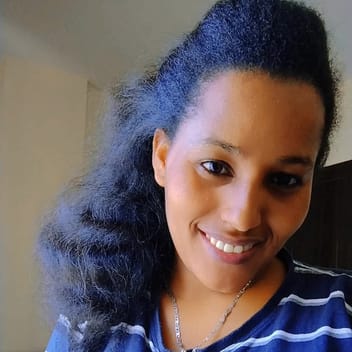 Wagane , Ethiopian nanny, in Dubai