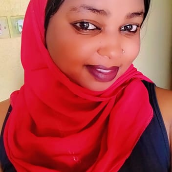 Milly, Kenyan nanny, in Riyadh