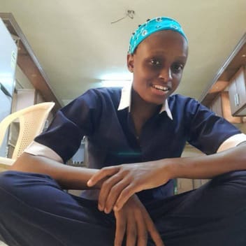 Catherine , Kenyan maid, in Riyadh