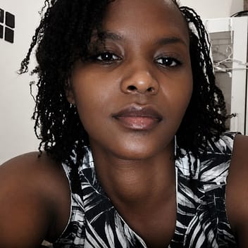 Lucy, Kenyan elder-care worker, in Dammam