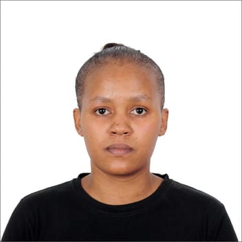Mercy, Kenyan elder-care worker, in Riyadh