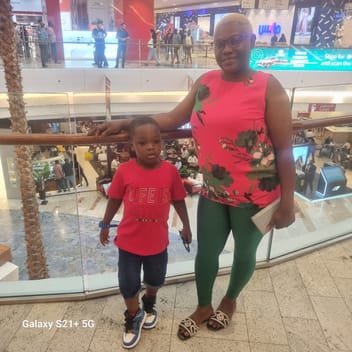 Helen, Cameroonian maid, in Dubai