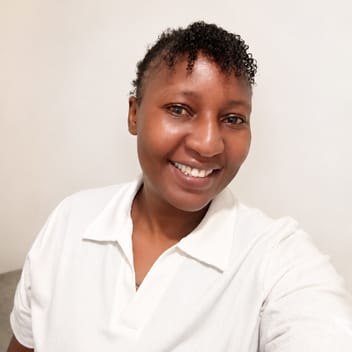 Aurelia, Kenyan maid, in Abu Dhabi
