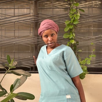 Sarah, Kenyan maid, in Khobar