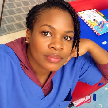Jackline , Kenyan nanny, in Khobar
