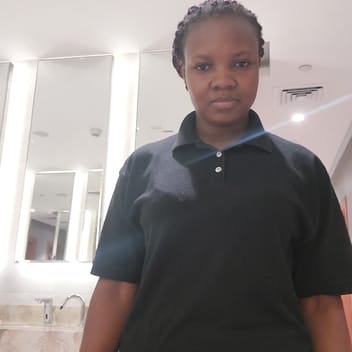 Comfort , Ghanaian nanny, in Dubai