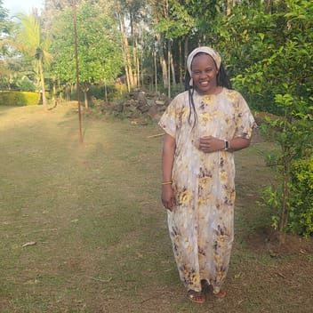 Veronica, Kenyan nanny, in Abu Dhabi