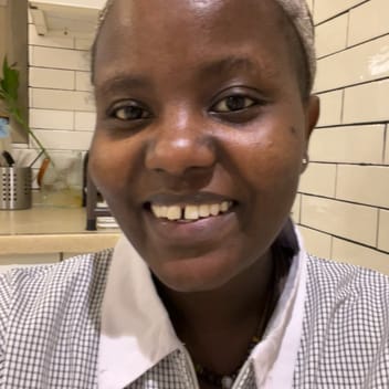 Teresia, Kenyan nanny, in Riyadh