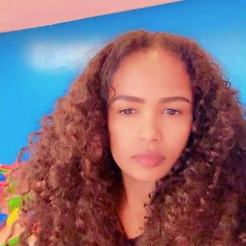 Eskeder, Ethiopian nanny, in Dubai