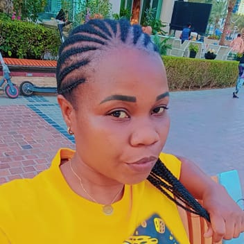 Gorret , Ugandan nanny, in Dubai