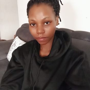 Annie, Ugandan elder-care worker, in Dammam