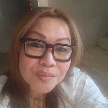Marites, Filipino elder-care worker, in Dubai