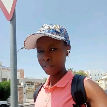 Joyce , Kenyan nanny, in Qatar