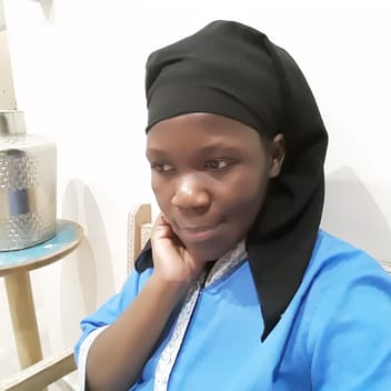 Miriam , Ugandan elder-care worker, in Riyadh