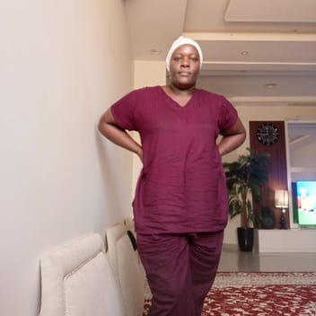 Beatrice , Kenyan maid, in Jeddah