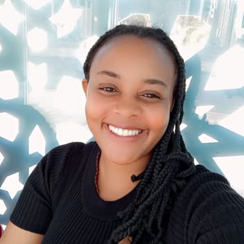 Sanyu, Ugandan nanny, in Abu Dhabi